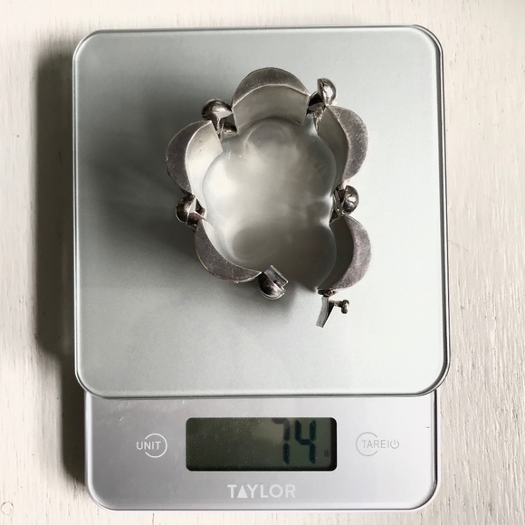 MEXICO Sterling Silver Mask Shadow Box Bracelet - Picture 9 of 9